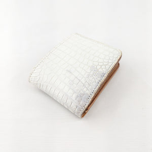 限定手染めヒマラヤン　ショート財布　クロコダイル