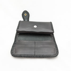 510タイプ　Wステッチサイフ　＜熟成革＞