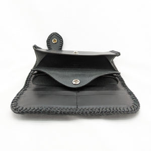 510タイプ　Wステッチサイフ　＜熟成革＞