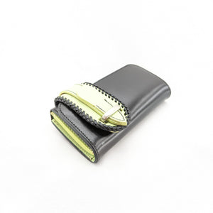 511タイプ　カラーコンビ財布　カンWステッチ＜熟成革＞