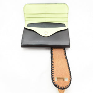 511タイプ　カラーコンビ財布　カンWステッチ＜熟成革＞