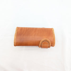 527タイプWステッチサイフ＜熟成革＞