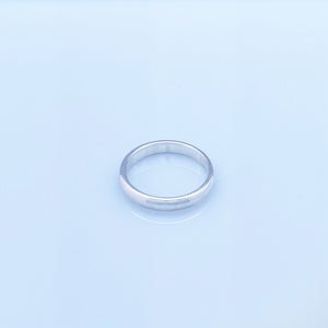 SVリング　甲丸4mm　silver950