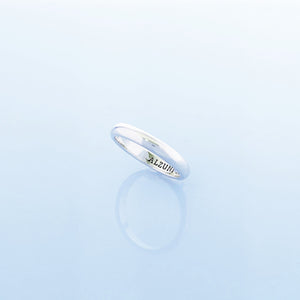 SVリング　甲丸4mm　silver950