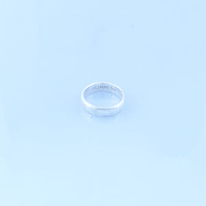 SVリング　甲丸6mm　silver950