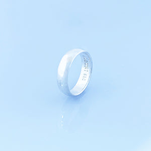SVリング　甲丸6mm　silver950