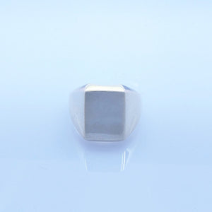 SVリング　カレッジタイプ　スクエアM　silver950