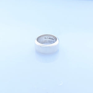 SVリング《The wall》9mm  silver950