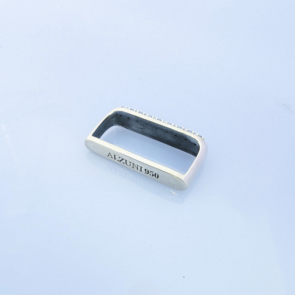 silver サルカン（CZ入り）