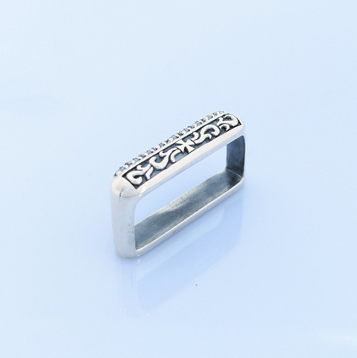 silver サルカン（CZ入り）