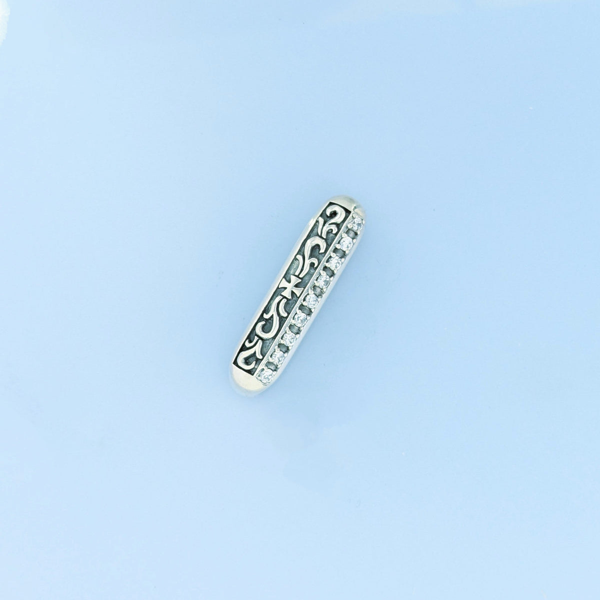 silver サルカン（CZ入り）