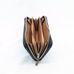 限定FRF財布　L字スリム　カイラギエイ　シャークフルリボン