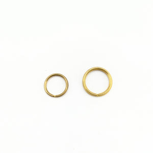 真鍮二重リング