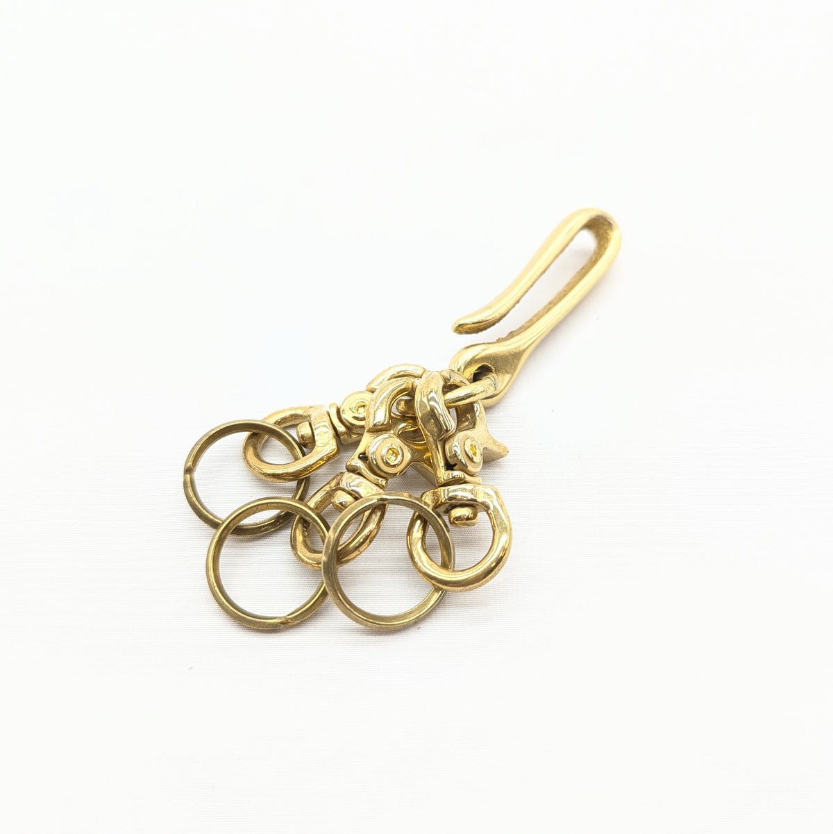 真鍮フックsmallキーフック3連SP