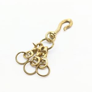 真鍮フックbigキーフック3連SP