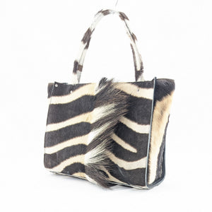 限定トートバッグ　ゼブラヘッド