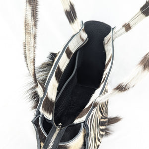 限定トートバッグ　ゼブラヘッド