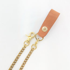 真鍮ウォレットチェーン