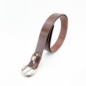 40mm シームレス かぶせコンチョタイプ ベルト インディ