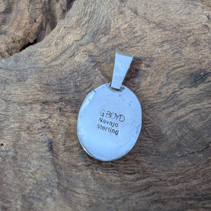 クレイジーホース　ネックレストップ　《Navajo族　G BOYD》