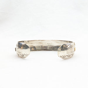 ココペリバングル　《Navajo族》スタンプワーク