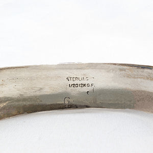 ココペリバングル　《Navajo族》スタンプワーク