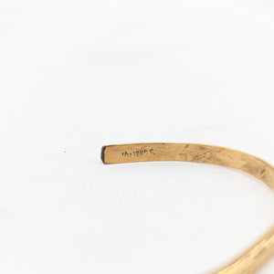 12KGバングル　《Navajo族》スタンプワーク