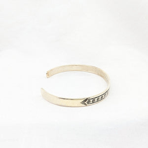 バングル　《Navajo族》スタンプワーク