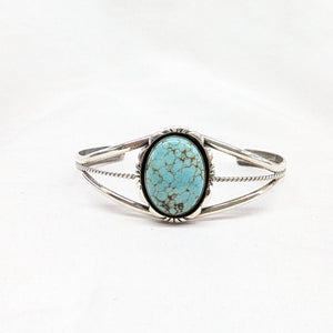 ドライクリークターコイズバングル　《Navajo族》ワイヤーワーク