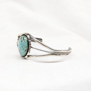 ドライクリークターコイズバングル　《Navajo族》ワイヤーワーク