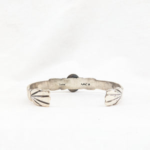 SPNターコイズバングル　《Navajo族》スタンプワーク