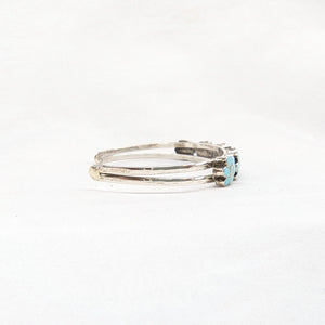 ターコイズインレイバングル　《Navajo族》