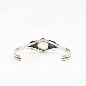 グリーンターコイズバングル　《Navajo族》ワイヤーワーク