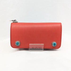 N様限定　トラッカーウォレット　芯通しレッド