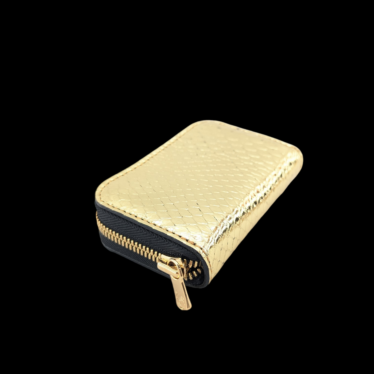 限定マルチケース ミニファスナー　モラレスパイソン【金運輪廻】