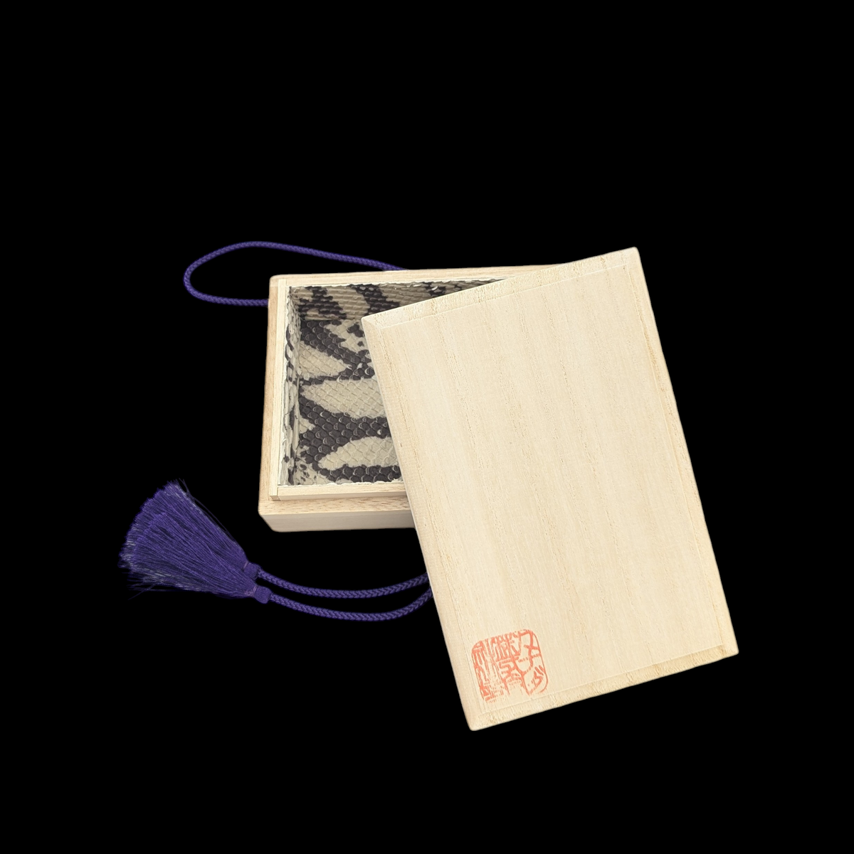 限定マルチケース ミニファスナー　モラレスパイソン【金運輪廻】