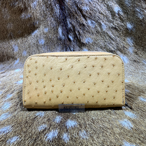 フルラウンドファスナー財布　フルオーストリッチリボン