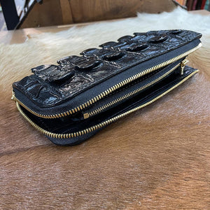 限定キャストコイン スリム財布 クロコダイル