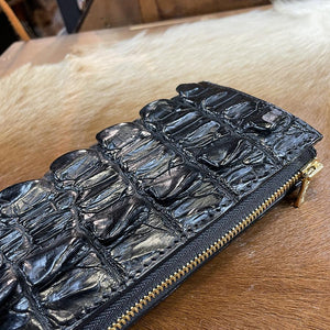 限定キャストコイン スリム財布 クロコダイル