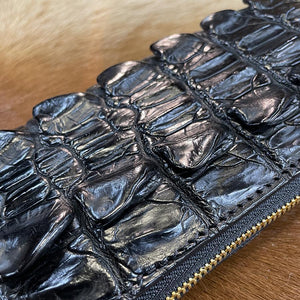 限定キャストコイン スリム財布 クロコダイル