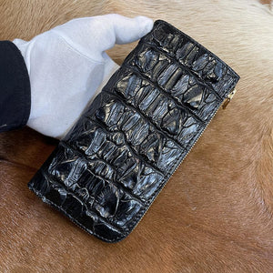 限定キャストコイン スリム財布 クロコダイル