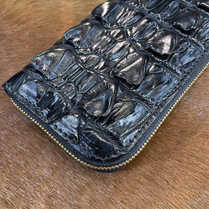 限定キャストコイン スリム財布 クロコダイル