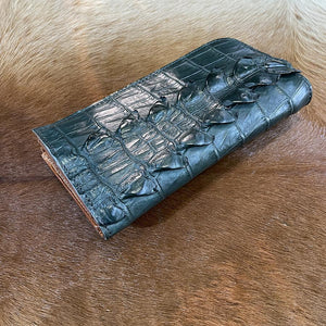 限定キャストコイン スリム財布 クロコダイル