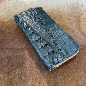 限定キャストコイン スリム財布 クロコダイル
