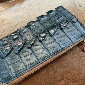 限定キャストコイン スリム財布 クロコダイル