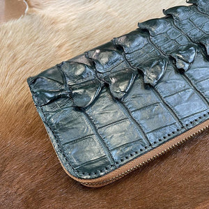 限定キャストコイン スリム財布 クロコダイル