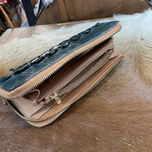 限定キャストコイン スリム財布 クロコダイル