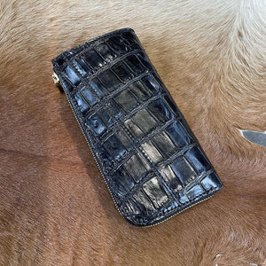 限定キャストコイン スリム財布 クロコダイル