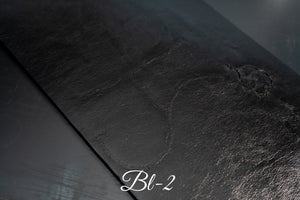 焼印トラッカーウォレット　ミドル　ブラック　【限定品】