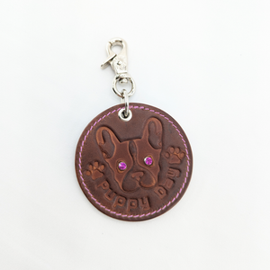 PAPPY DEY記念　キーホルダー（スワロフスキーカスタム）